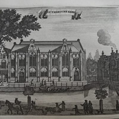 Grabado antiguo siglo XVIII Paises Bajos Jan Wagenaar