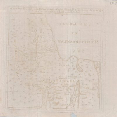 Mapa antiguo siglo XVIII Israel Tierra Santa E.Bowen