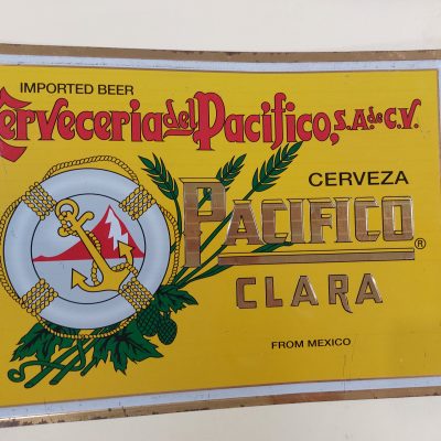 Cartel antiguo Siglo XX [1960-1970] Cervecería del pacífico. Cerveza mexicana