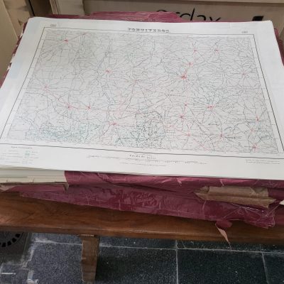 Mapas del Instituto Geográfico de España. Madrid, Inst Geográfico y Catastral, 1940-1960